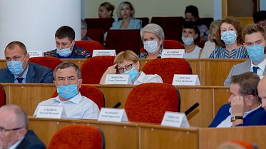 Заседание Законодательного Собрания Оренбургской области